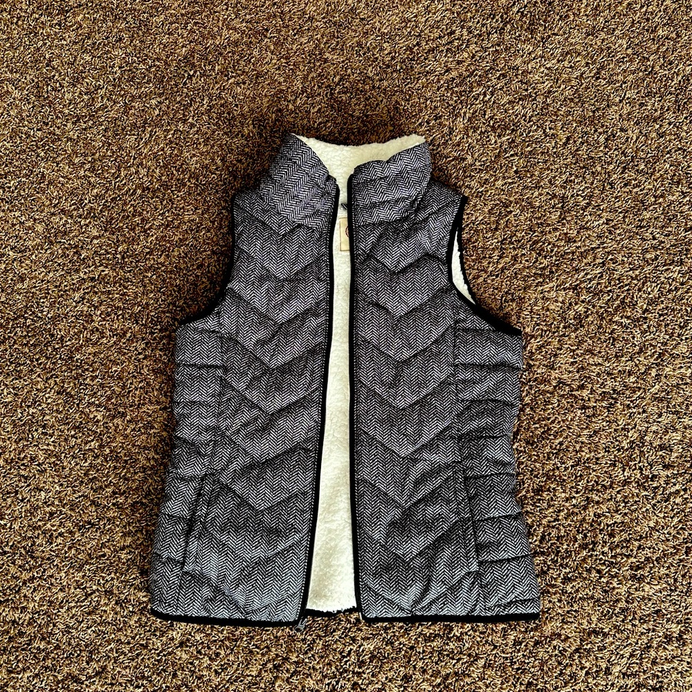 Black and White Vest